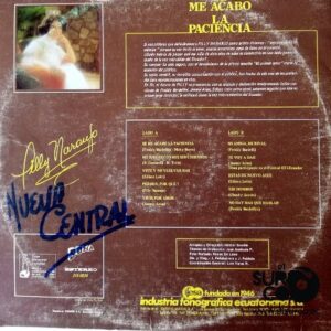 Disco de Vinilo Pilly Naranjo - Se Me Acabó La Paciencia Vinyl Record