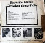 Disco de Vinilo Bienvenido Granda - Palabra De Cariño Vinyl Record