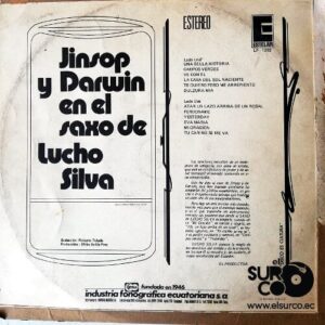 Disco de Vinilo Lucho Silva - Jinsop Y Darwin Vinyl Record