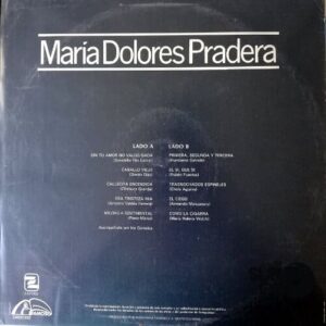 Disco de Vinilo María Dolores Pradera - María Dolores Pradera Vinyl Record