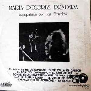 Disco de Vinilo María Dolores Pradera - María Dolores Pradera Vol 3 Vinyl Record