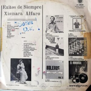 Disco de Vinilo Xiomara Alfaro - Éxitos De Siempre Vinyl Record