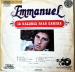 Disco de Vinilo Emmanuel - Diez Razones Para Cantar Vinyl Record