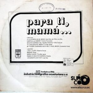 Disco de Vinilo Varios - Para Tí, Mamá Vinyl Record