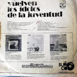 Disco de Vinilo Varios - Vuelven Los Ídolos De La Juventud Vinyl Record