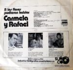 Disco de Vinilo Carmela Y Rafael - Si Las Flores Pudieran Hablar Vinyl Record