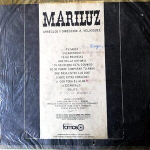 Disco de Vinilo Mariluz - Mariluz Vinyl Record