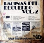 Disco de Vinilo Varios - Páginas Del Recuerdo Vol 2 Vinyl Record