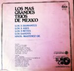 Disco de Vinilo Varios - Los Más Grandes Tríos De México Vinyl Record