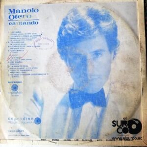 Disco de Vinilo Manolo Otero - Cantando Vinyl Record