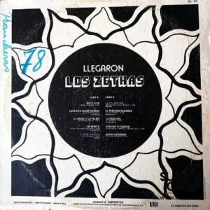 Disco de Vinilo Los Zethas - Llegaron Los Zethas Vinyl Record