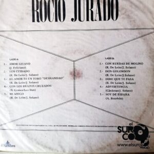 Disco de Vinilo Rocío Jurado - Grandes Éxitos Vinyl Record