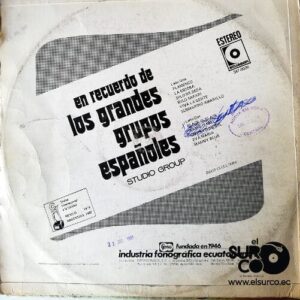Disco de Vinilo Varios - En Recuerdo De Los Grandes Grupos Españoles Vinyl Record