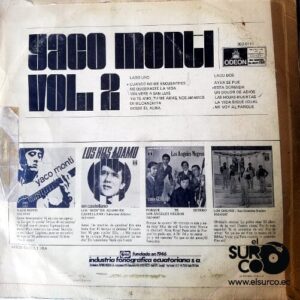 Disco de Vinilo Yaco Monti - Yaco Monti Vol 2 Vinyl Record