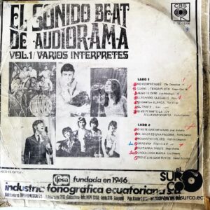Disco de Vinilo Varios - El Sonido Beat De Audiorama Vinyl Record