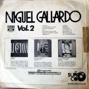 Disco de Vinilo Miguel Gallardo - Miguel Gallardo Vol 2 Vinyl Record