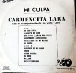 Disco de Vinilo Carmencita Lara - Mi Culpa Vinyl Record