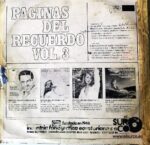 Disco de Vinilo Varios - Páginas Del Recuerdo Vol 3 Vinyl Record