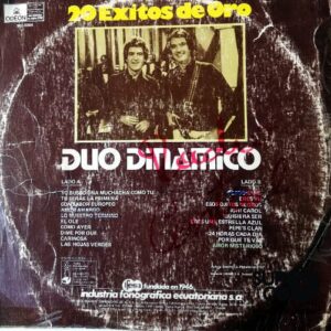 Disco de Vinilo Dúo Dinámico - 20 Éxitos De Oro Del Dúo Dinámico Vinyl Record