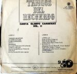 Disco de Vinilo Olimpo Cárdenas - Tangos Del Recuerdo Vinyl Record