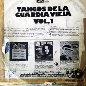 Disco de Vinilo Varios - Tangos De La Vieja Guardia Vol 1 Vinyl Record