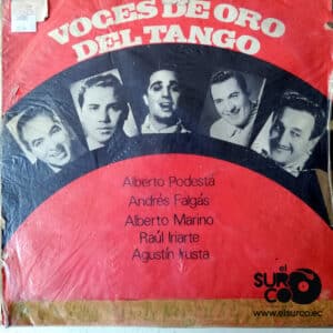 Varios - Voces De Oro Del Tango Vinilo