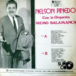Disco de Vinilo Nelson Pinedo - Señora Bonita Vinyl Record