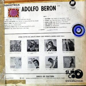 Disco de Vinilo Adolfo Berón - Adolfo Berón Vinyl Record