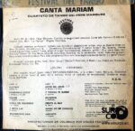 Disco de Vinilo Mariam - Festival Del Tango Canta Mariam Vinyl Record