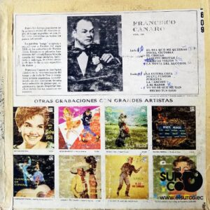 Disco de Vinilo Francisco Canaro - Francisco Canaro Vol 3 Vinyl Record