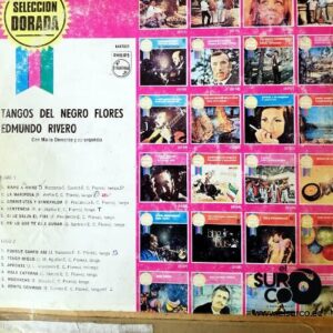 Disco de Vinilo Edmundo Rivero - Tangos Del Negro Flores Vinyl Record