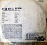 Disco de Vinilo Francisco J Lomuto - Ayer En El Tango Vinyl Record