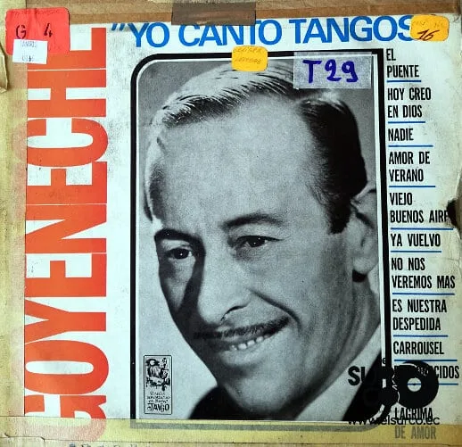 Disco de Vinilo Roberto Goyeneche - Yo Canto Tangos Vinyl Record