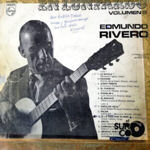 Disco de Vinilo Edmundo Rivero - En Lunfardo Vol 3 Vinyl Record