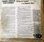 Disco de Vinilo Juan D’ Arienzo - Grandes Éxitos De Juan D’ Arienzo Vol 1 Vinyl Record