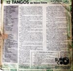 Disco de Vinilo Varios - 12 Tangos Que Hicieron Historia Vinyl Record