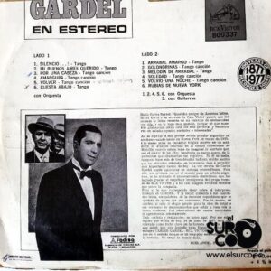 Disco de Vinilo Carlos Gardel  - Gardel En Estereo Vinyl Record