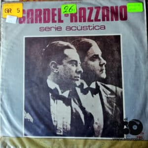 Carlos Gardel  - Gardel Razzano Vol 1 Serie Acústica Vinilo