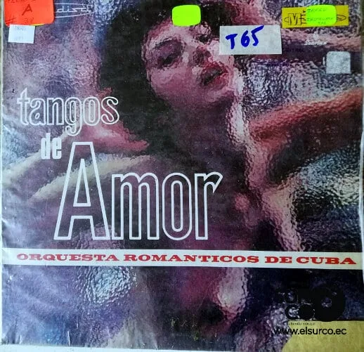 Disco de Vinilo Orquesta Románticos De Cuba  - Tangos De Amor Vinyl Record