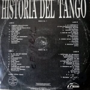 Disco de Vinilo Varios - Histloria Del Tango Vinyl Record
