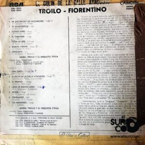 Disco de Vinilo Anibal Troilo - El Bulin De La Calle Ayacucho Vinyl Record