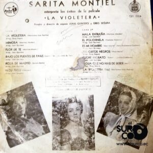 Disco de Vinilo Sarita Montiel - La Violetera Vinyl Record