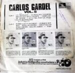 Disco de Vinilo Carlos Gardel  - Carlos Gardel Vol 5 Vinyl Record