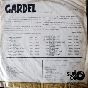 Disco de Vinilo Carlos Gardel  - Carlos Gardel Serie Para Coleccionista Vol 5 Vinyl Record