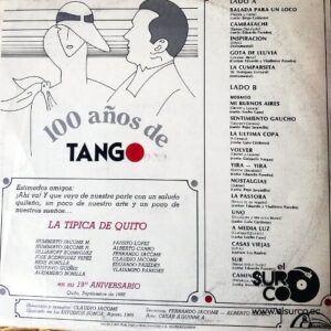 Disco de Vinilo Varios - 100 Años De Tango Vinyl Record