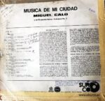 Disco de Vinilo Miguel Calo  - Musica De Mi Ciudad Vinyl Record