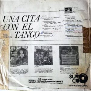 Disco de Vinilo Varios - Una Cita Con El Tango Vinyl Record