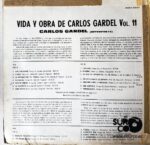 Disco de Vinilo Carlos Gardel  - Vida Y Obra De Carlos Gardel Vol 11 Vinyl Record