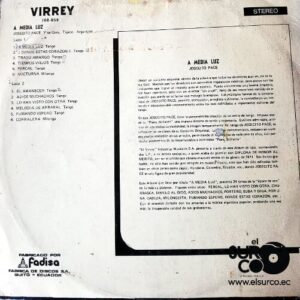 Disco de Vinilo Josecito Pace Y Su Conj, Típico Argentino - A Media Luz Vol 1 Vinyl Record