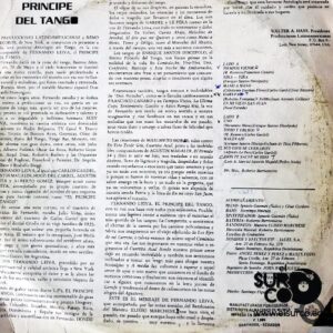 Disco de Vinilo Fernando Leiva  - Antología Del Tango Vol 2 Vinyl Record
